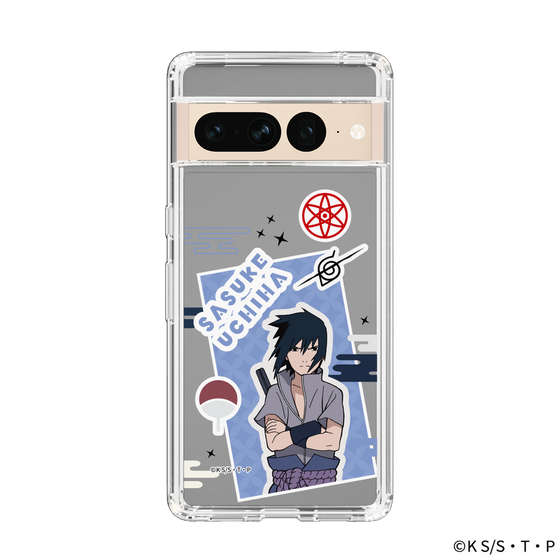 スリムプロテクションケース［ NARUTO-ナルト- 疾風伝 - ステッカー - うちはサスケ ］