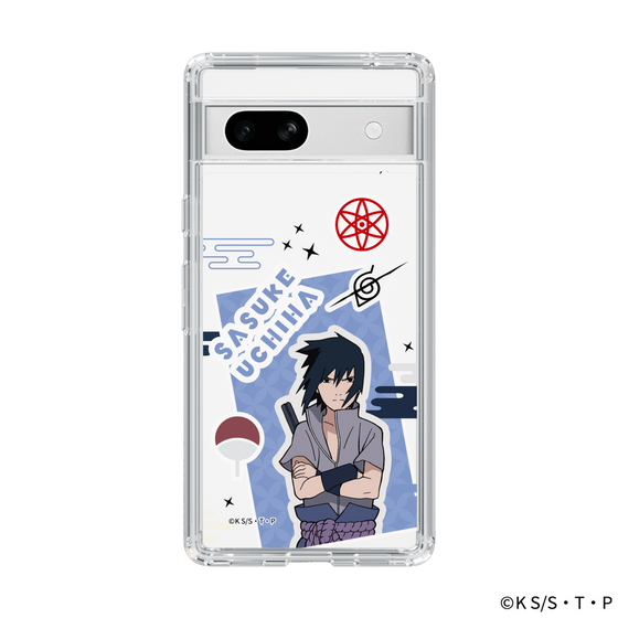 スリムプロテクションケース［ NARUTO-ナルト- 疾風伝 - ステッカー - うちはサスケ ］