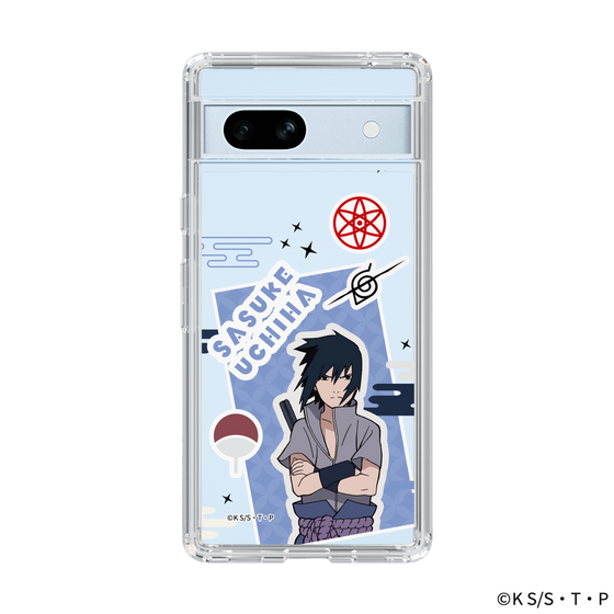 スリムプロテクションケース［ NARUTO -ナルト- 疾風伝 - ステッカー - うちはサスケ ］