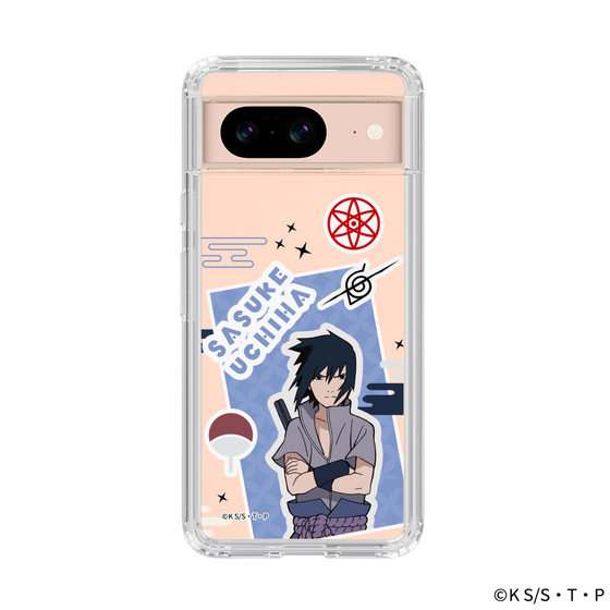 スリムプロテクションケース［ NARUTO-ナルト- 疾風伝 - ステッカー - うちはサスケ ］