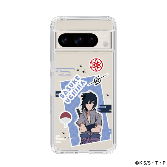 スリムプロテクションケース［ NARUTO-ナルト- 疾風伝 - ステッカー - うちはサスケ ］