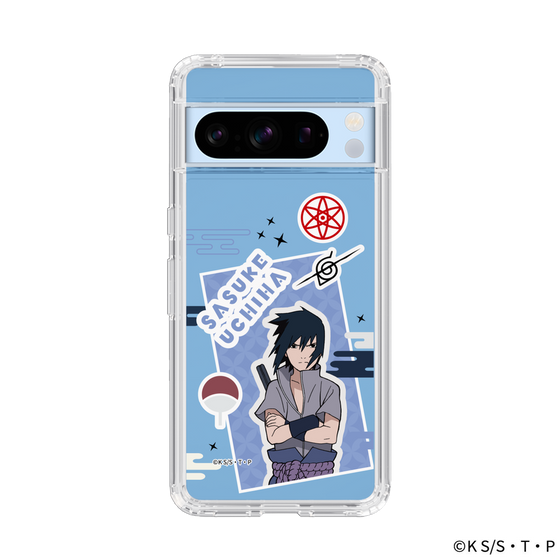 スリムプロテクションケース［ NARUTO -ナルト- 疾風伝 - ステッカー - うちはサスケ ］