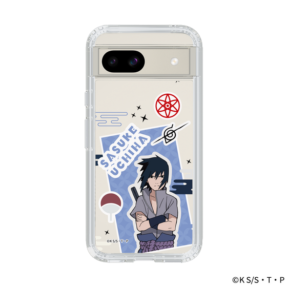 スリムプロテクションケース［ NARUTO-ナルト- 疾風伝 - ステッカー - うちはサスケ ］