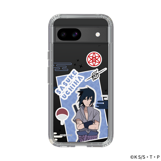 スリムプロテクションケース［ NARUTO -ナルト- 疾風伝 - ステッカー - うちはサスケ ］