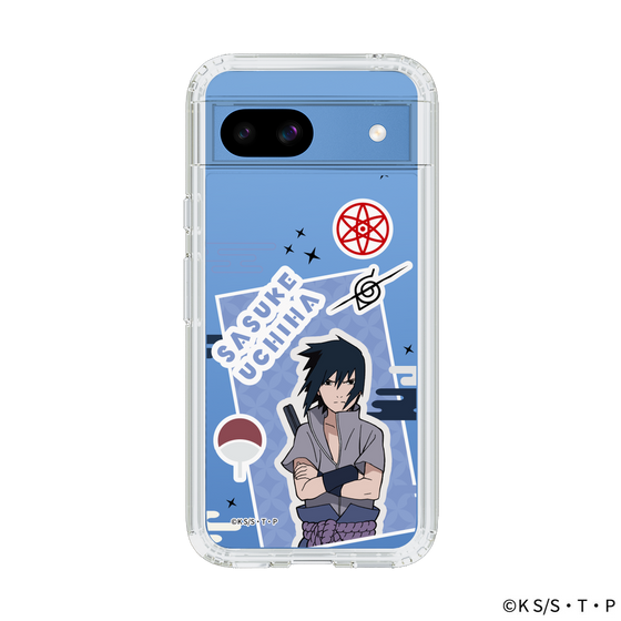 スリムプロテクションケース［ NARUTO -ナルト- 疾風伝 - ステッカー - うちはサスケ ］
