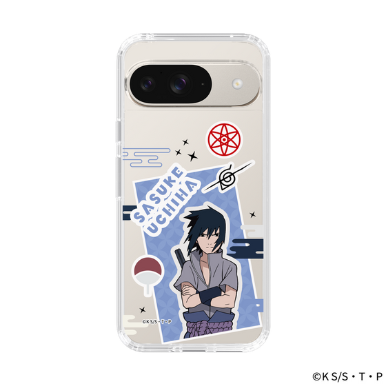 スリムプロテクションケース［ NARUTO-ナルト- 疾風伝 - ステッカー - うちはサスケ ］