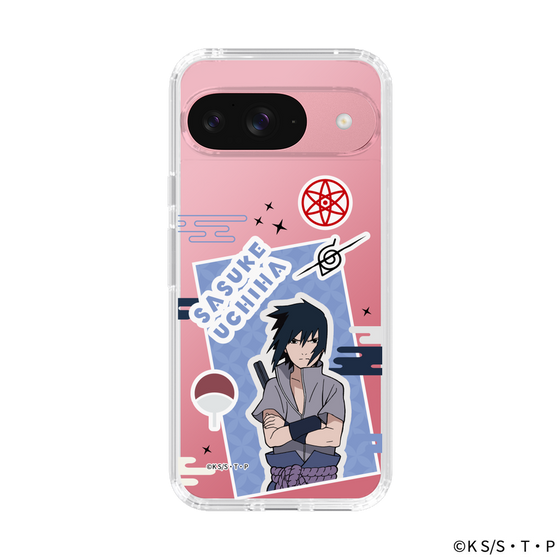 スリムプロテクションケース［ NARUTO -ナルト- 疾風伝 - ステッカー - うちはサスケ ］