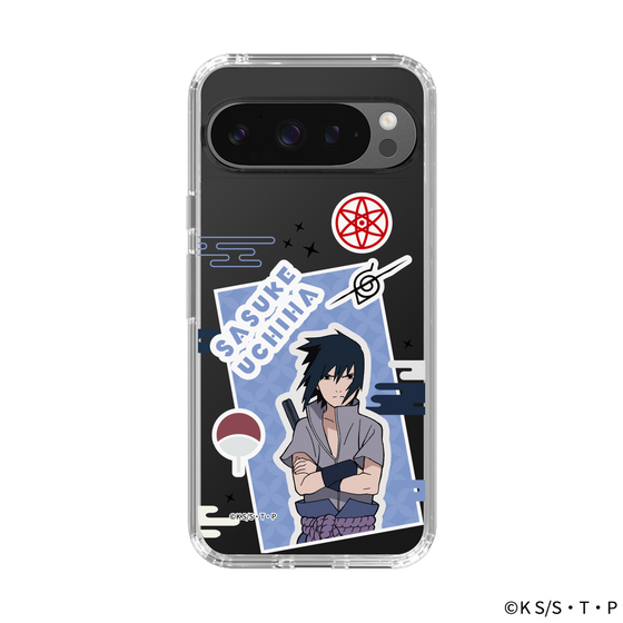 スリムプロテクションケース［ NARUTO -ナルト- 疾風伝 - ステッカー - うちはサスケ ］