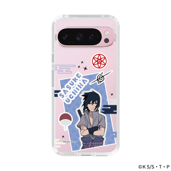 スリムプロテクションケース［ NARUTO -ナルト- 疾風伝 - ステッカー - うちはサスケ ］