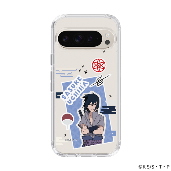 スリムプロテクションケース［ NARUTO-ナルト- 疾風伝 - ステッカー - うちはサスケ ］