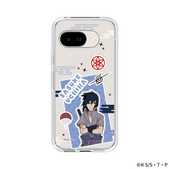 スリムプロテクションケース［ NARUTO-ナルト- 疾風伝 - ステッカー - うちはサスケ ］