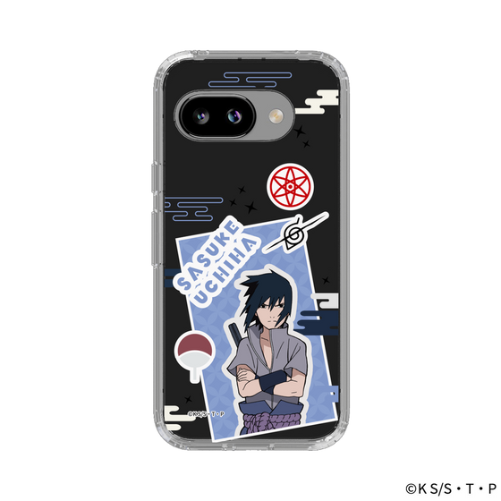 スリムプロテクションケース［ NARUTO -ナルト- 疾風伝 - ステッカー - うちはサスケ ］