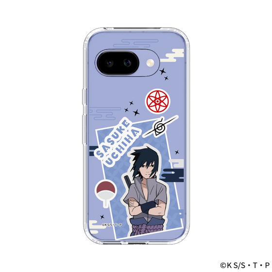 スリムプロテクションケース［ NARUTO -ナルト- 疾風伝 - ステッカー - うちはサスケ ］