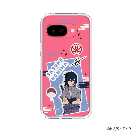 スリムプロテクションケース［ NARUTO -ナルト- 疾風伝 - ステッカー - うちはサスケ ］