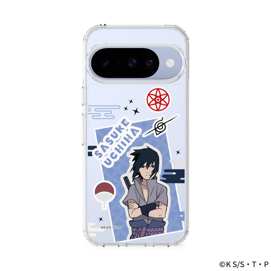 スリムプロテクションケース［ NARUTO-ナルト- 疾風伝 - ステッカー - うちはサスケ ］