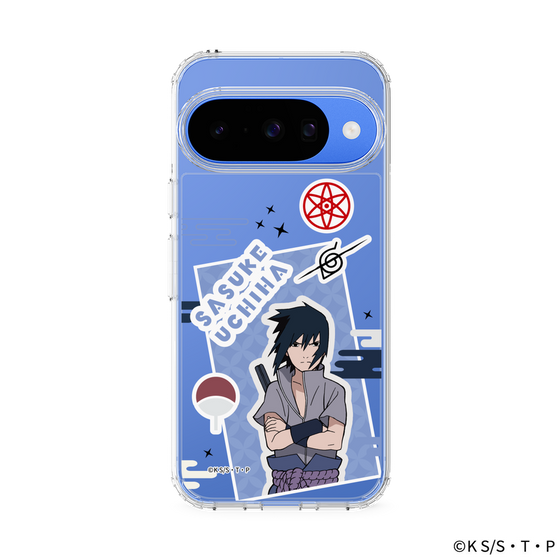 スリムプロテクションケース［ NARUTO -ナルト- 疾風伝 - ステッカー - うちはサスケ ］