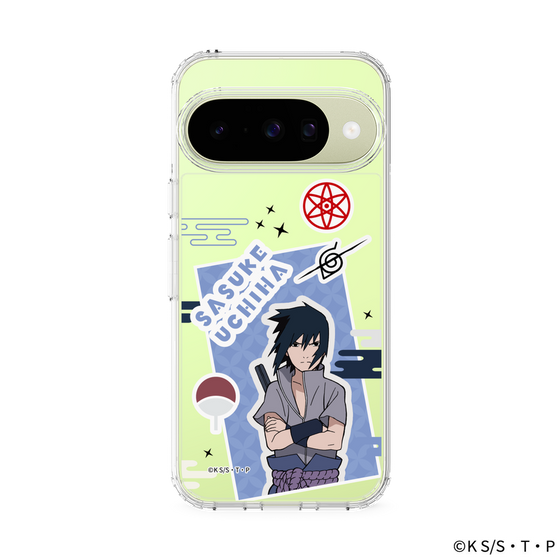 スリムプロテクションケース［ NARUTO -ナルト- 疾風伝 - ステッカー - うちはサスケ ］