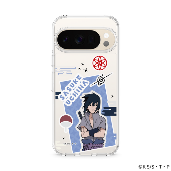 スリムプロテクションケース［ NARUTO-ナルト- 疾風伝 - ステッカー - うちはサスケ ］