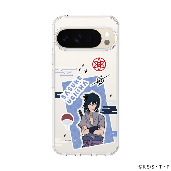 スリムプロテクションケース［ NARUTO-ナルト- 疾風伝 - ステッカー - うちはサスケ ］