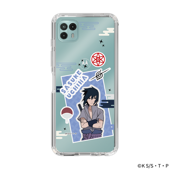 スリムプロテクションケース［ NARUTO-ナルト- 疾風伝 - ステッカー - うちはサスケ ］