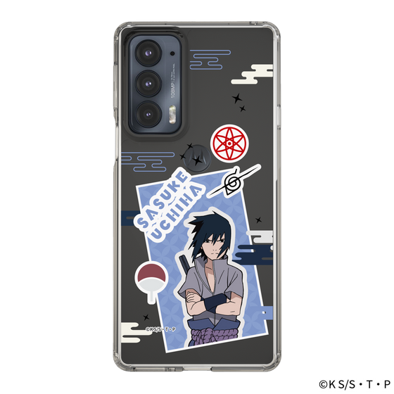 スリムプロテクションケース［ NARUTO-ナルト- 疾風伝 - ステッカー - うちはサスケ ］