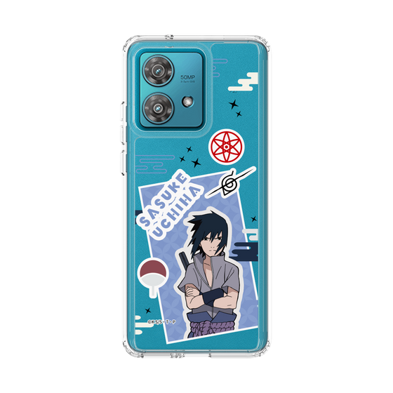 スリムプロテクションケース［ NARUTO -ナルト- 疾風伝 - ステッカー - うちはサスケ ］