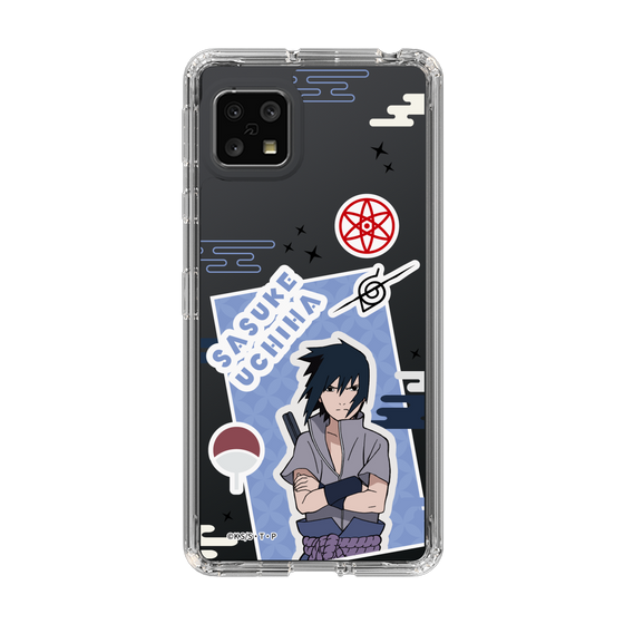 スリムプロテクションケース［ NARUTO -ナルト- 疾風伝 - ステッカー - うちはサスケ ］