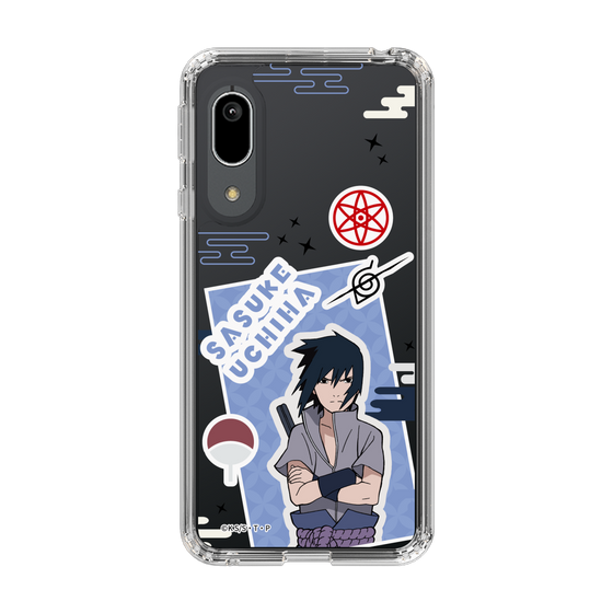 スリムプロテクションケース［ NARUTO -ナルト- 疾風伝 - ステッカー - うちはサスケ ］