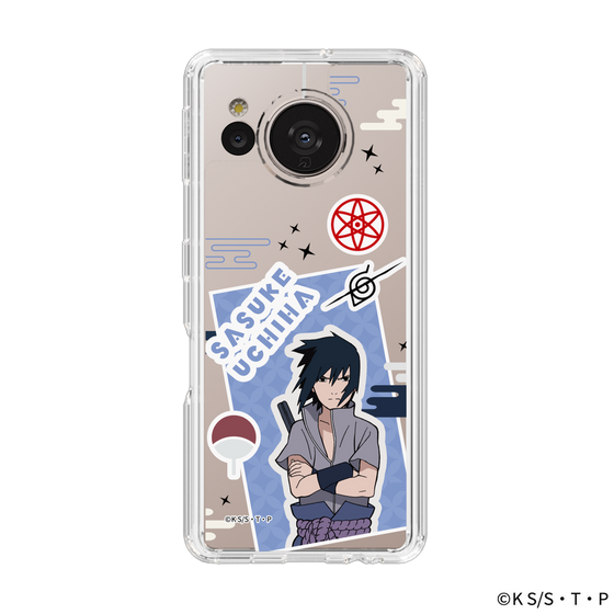 スリムプロテクションケース［ NARUTO-ナルト- 疾風伝 - ステッカー - うちはサスケ ］