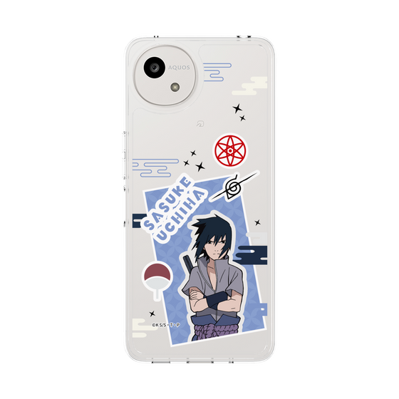 スリムプロテクションケース［ NARUTO-ナルト- 疾風伝 - ステッカー - うちはサスケ ］
