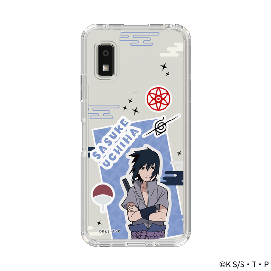 スリムプロテクションケース［ NARUTO-ナルト- 疾風伝 - ステッカー - うちはサスケ ］
