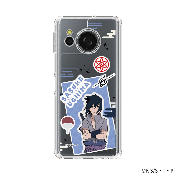 スリムプロテクションケース［ NARUTO-ナルト- 疾風伝 - ステッカー - うちはサスケ ］