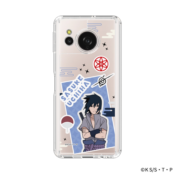 スリムプロテクションケース［ NARUTO -ナルト- 疾風伝 - ステッカー - うちはサスケ ］