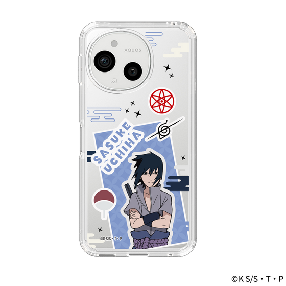 スリムプロテクションケース［ NARUTO-ナルト- 疾風伝 - ステッカー - うちはサスケ ］