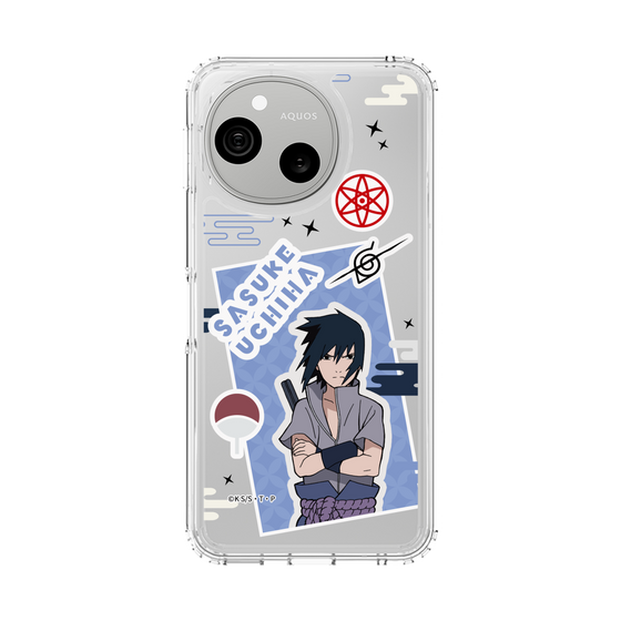スリムプロテクションケース［ NARUTO -ナルト- 疾風伝 - ステッカー - うちはサスケ ］