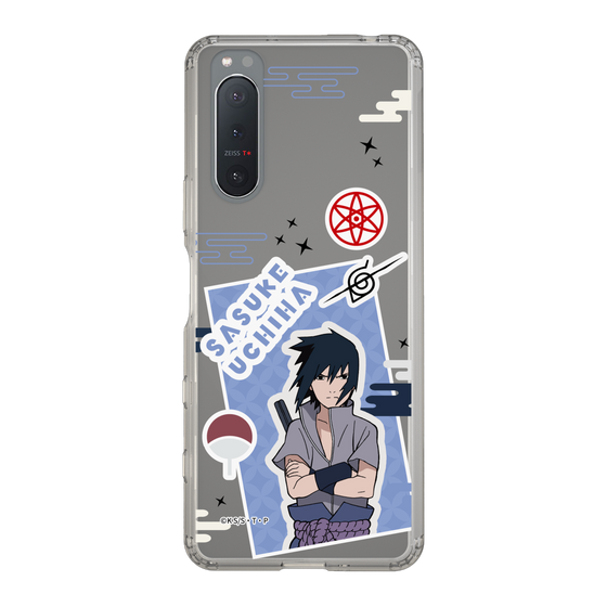 スリムプロテクションケース［ NARUTO -ナルト- 疾風伝 - ステッカー - うちはサスケ ］