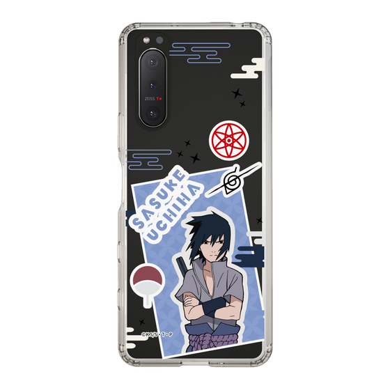 スリムプロテクションケース［ NARUTO -ナルト- 疾風伝 - ステッカー - うちはサスケ ］