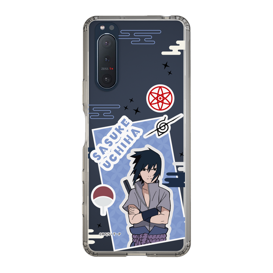 スリムプロテクションケース［ NARUTO -ナルト- 疾風伝 - ステッカー - うちはサスケ ］