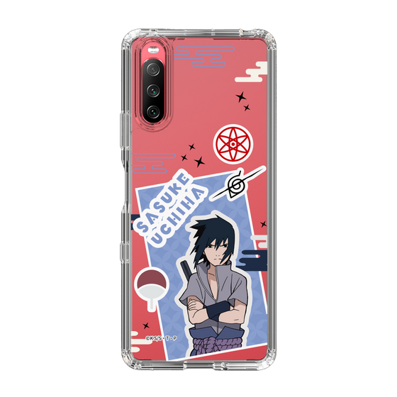 スリムプロテクションケース［ NARUTO -ナルト- 疾風伝 - ステッカー - うちはサスケ ］