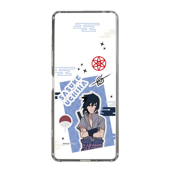 スリムプロテクションケース［ NARUTO -ナルト- 疾風伝 - ステッカー - うちはサスケ ］