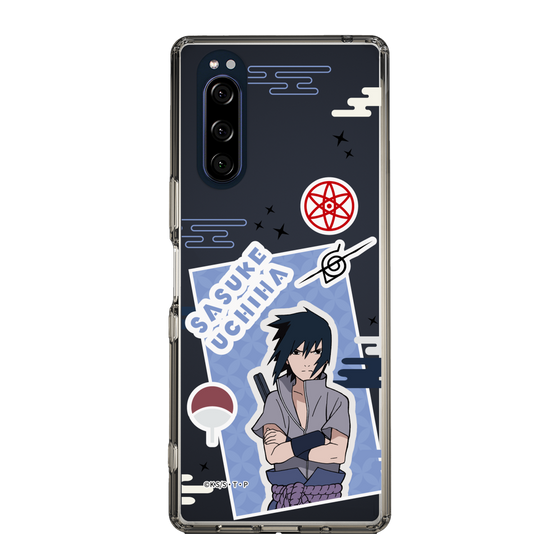 スリムプロテクションケース［ NARUTO -ナルト- 疾風伝 - ステッカー - うちはサスケ ］