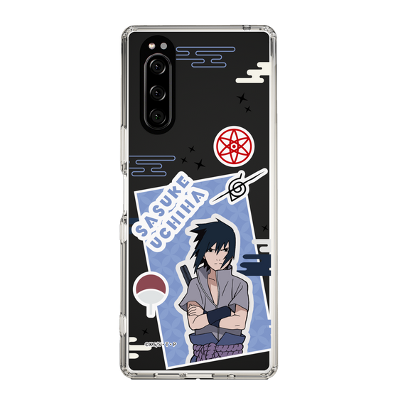 スリムプロテクションケース［ NARUTO -ナルト- 疾風伝 - ステッカー - うちはサスケ ］