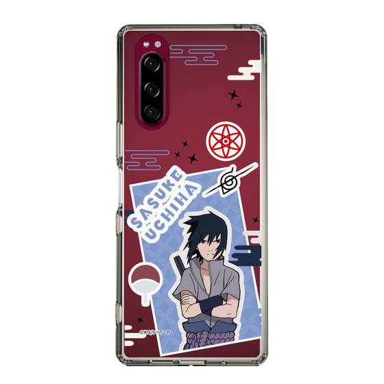 スリムプロテクションケース［ NARUTO -ナルト- 疾風伝 - ステッカー - うちはサスケ ］