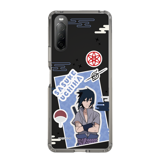スリムプロテクションケース［ NARUTO -ナルト- 疾風伝 - ステッカー - うちはサスケ ］