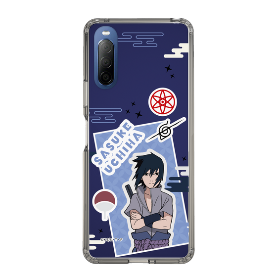 スリムプロテクションケース［ NARUTO -ナルト- 疾風伝 - ステッカー - うちはサスケ ］