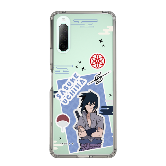 スリムプロテクションケース［ NARUTO -ナルト- 疾風伝 - ステッカー - うちはサスケ ］