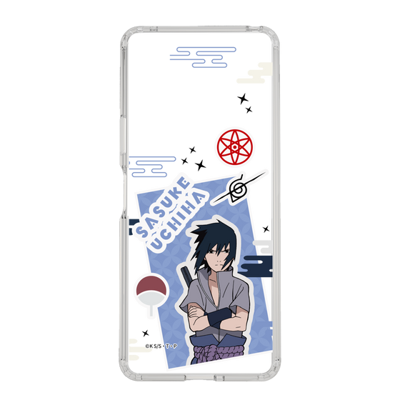 スリムプロテクションケース［ NARUTO -ナルト- 疾風伝 - ステッカー - うちはサスケ ］