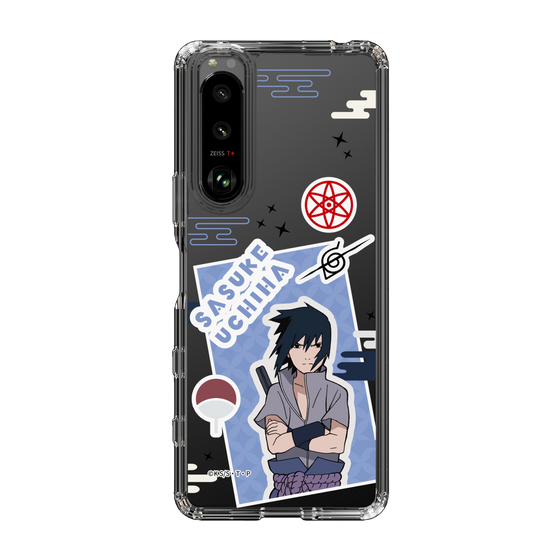 スリムプロテクションケース［ NARUTO -ナルト- 疾風伝 - ステッカー - うちはサスケ ］