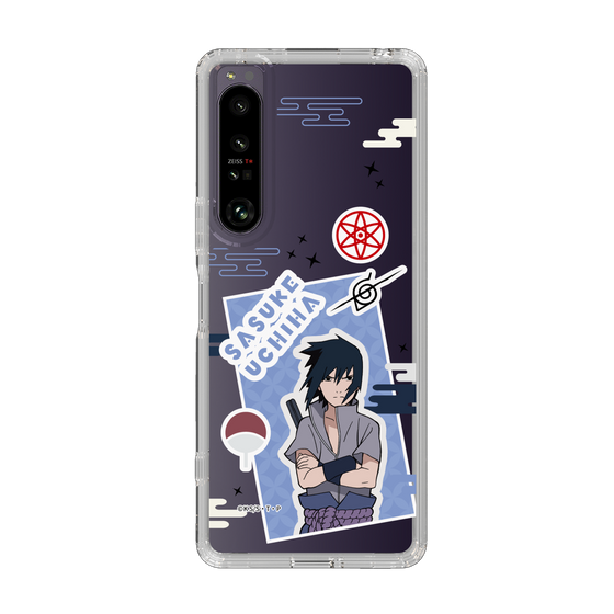 スリムプロテクションケース［ NARUTO -ナルト- 疾風伝 - ステッカー - うちはサスケ ］