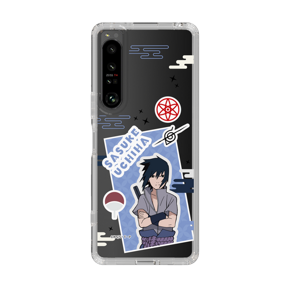 スリムプロテクションケース［ NARUTO -ナルト- 疾風伝 - ステッカー - うちはサスケ ］